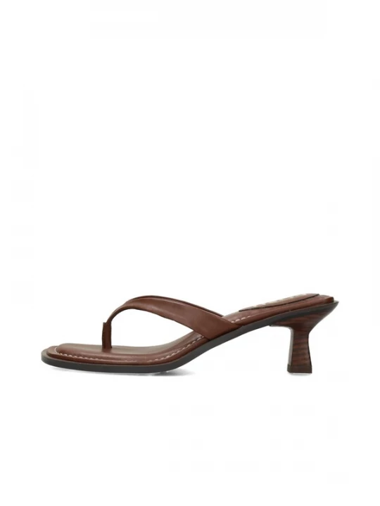 Foto van product POSH by Poelman Teenslipper donkerbruin