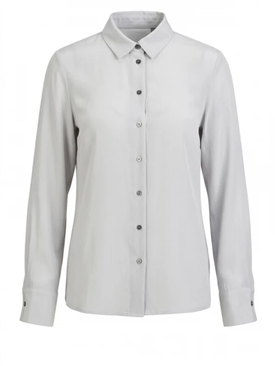 Foto van product Posh Gear Blouse 'Seidenbluse Collettoseta' lichtgrijs