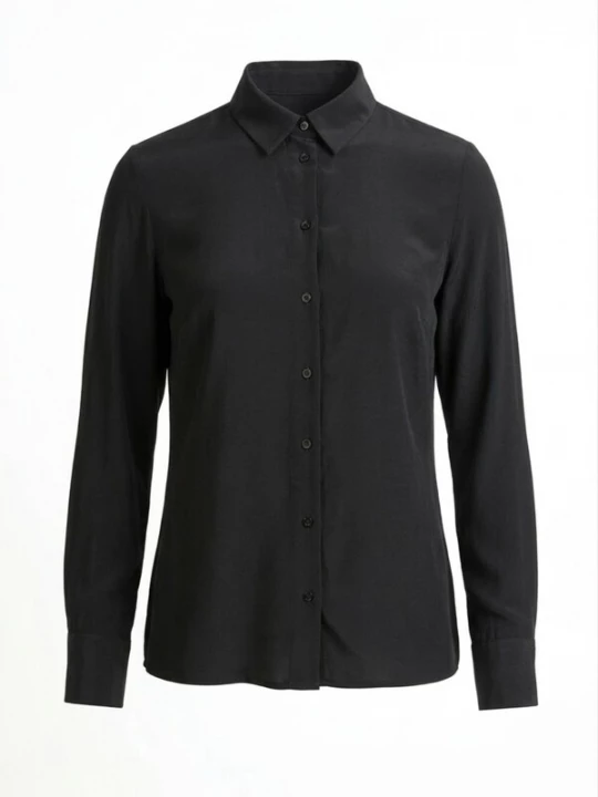 Foto van product Posh Gear Blouse 'Seidenbluse Collettoseta' zwart
