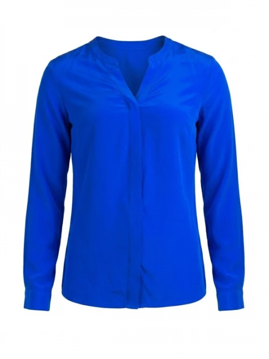 Foto van product Posh Gear Blouse 'Seidenbluse Nobicetta' blauw