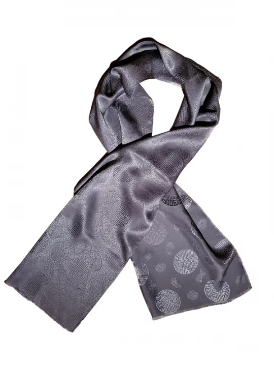Foto van product Posh Gear Sjaal 'Satinecho' grijs