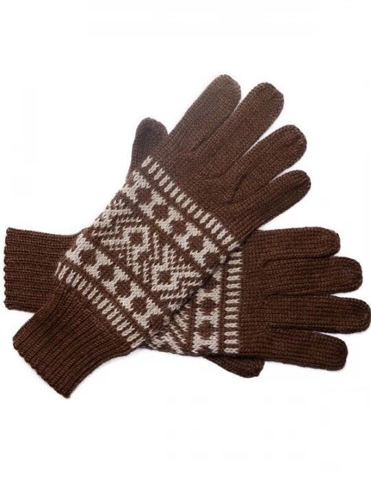 Foto van product Posh Gear Vingerhandschoenen 'Guantofigura' bruin
