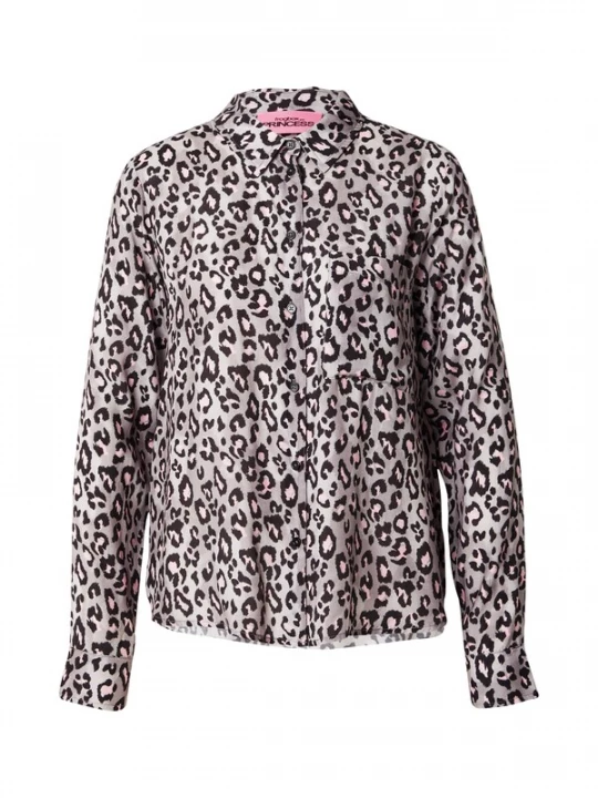 Foto van product PRINCESS GOES HOLLYWOOD Blouse grijs / pastelroze / zwart