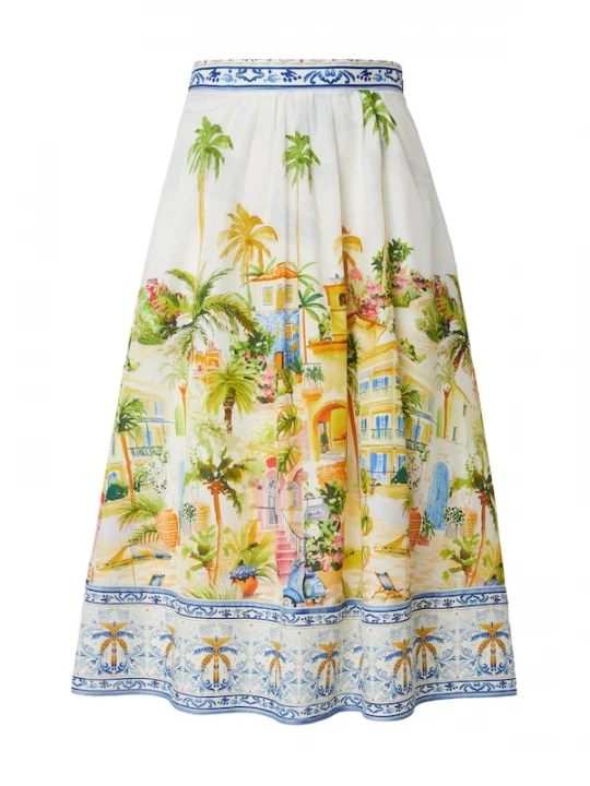 Foto van product PRINCESS GOES HOLLYWOOD Rok hemelsblauw / groen / rosa / wit