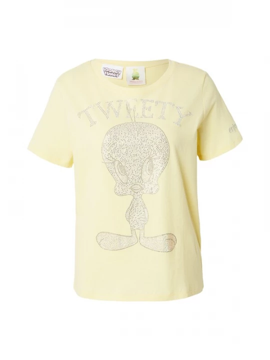 Foto van product PRINCESS GOES HOLLYWOOD Shirt 'TWEETY' lichtblauw / geel / goud / zilver