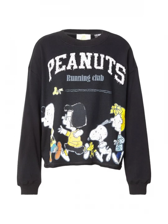 Foto van product PRINCESS GOES HOLLYWOOD Sweatshirt lichtgeel / zwart / natuurwit