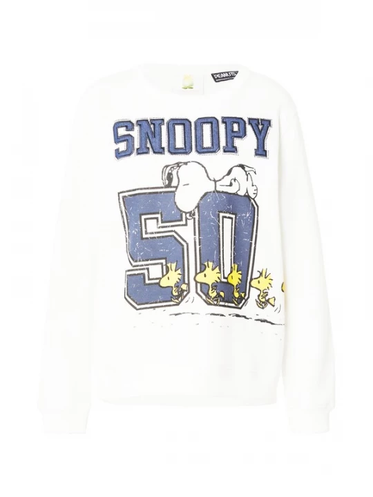 Foto van product PRINCESS GOES HOLLYWOOD Sweatshirt 'Sweaty Snoopy 50' indigo / geel / wit
