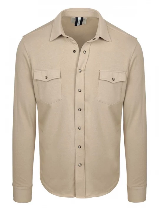 Foto van product Profuomo Gebreid vest beige