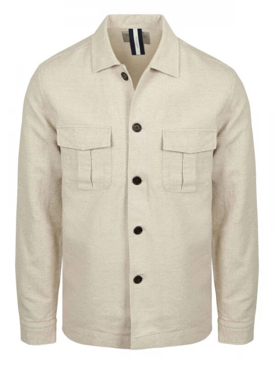 Foto van product Profuomo Gebreid vest beige