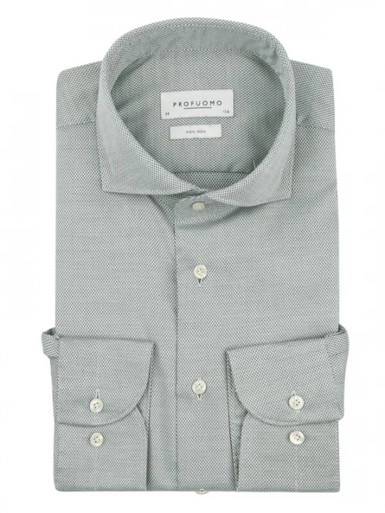 Foto van product Profuomo Overhemd groen