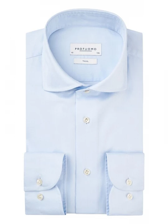 Foto van product Profuomo Overhemd 'Sky Blue' lichtblauw