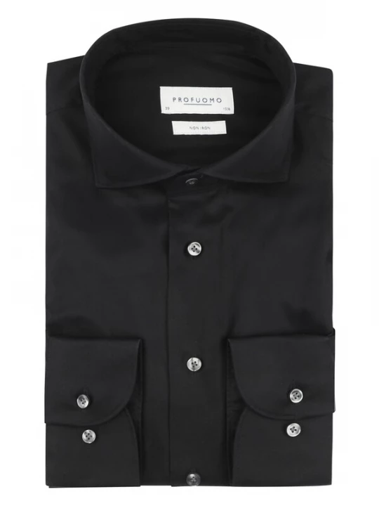Foto van product Profuomo Overhemd zwart