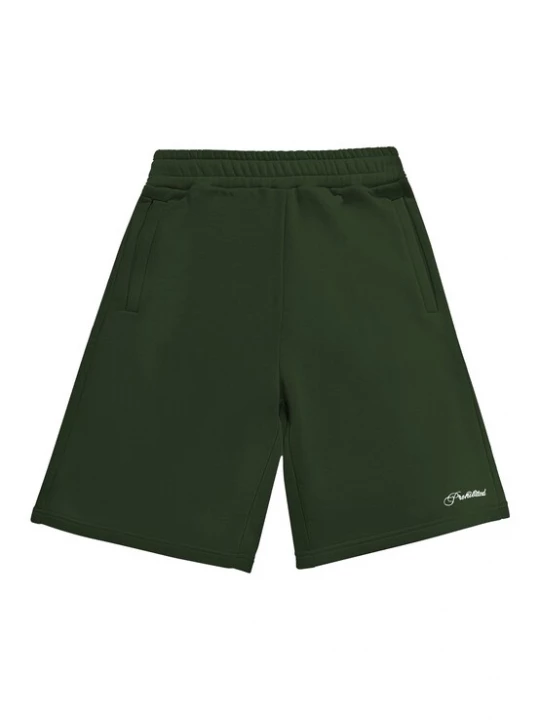 Foto van product Prohibited Broek 'Lazy Riviera' donkergroen