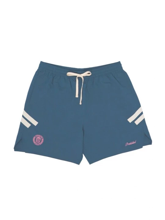 Foto van product Prohibited Broek petrol / pink / wit
