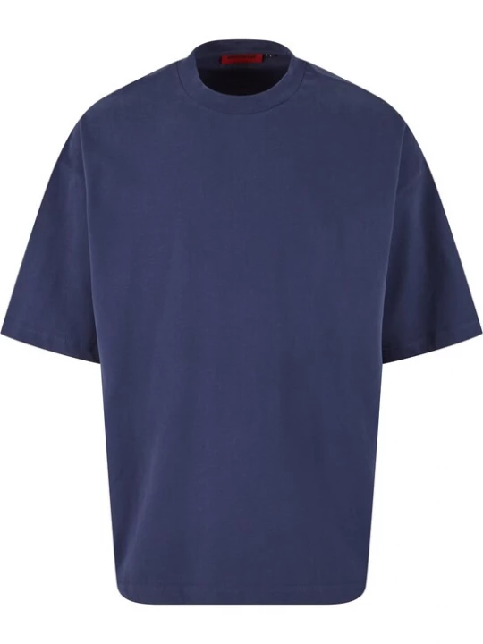 Foto van product Prohibited Oversized shirt 'Savile Row' marine / indigo / rood / wit