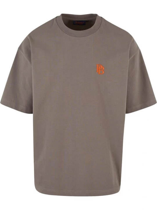 Foto van product Prohibited Shirt aardetinten / oranje / zwart / offwhite