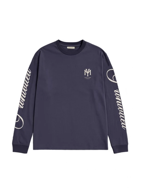 Foto van product Prohibited Shirt 'Centerfield' donkerblauw / offwhite