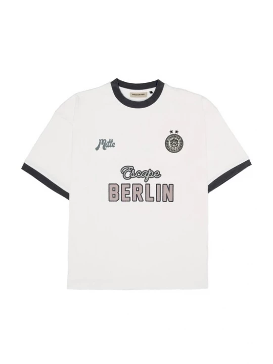 Foto van product Prohibited Shirt 'Cup' grijs / grafiet / mauve / wit