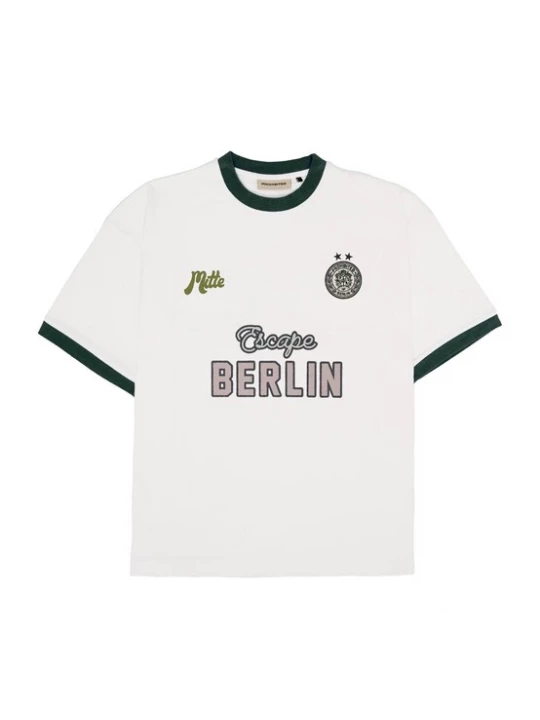 Foto van product Prohibited Shirt 'Cup' groen / mauve / zwart / wit
