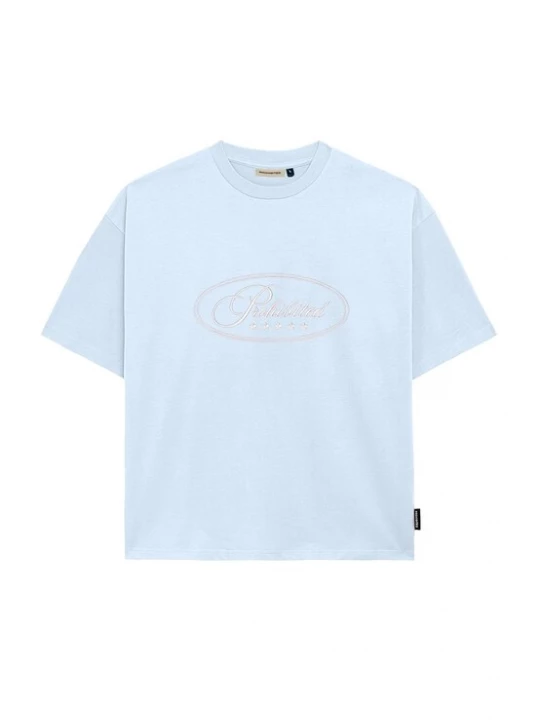 Foto van product Prohibited Shirt 'Five-Star' lichtblauw / zilvergrijs