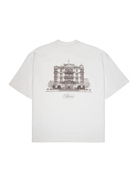 Foto van product Prohibited Shirt 'Grand Resort' antraciet / offwhite