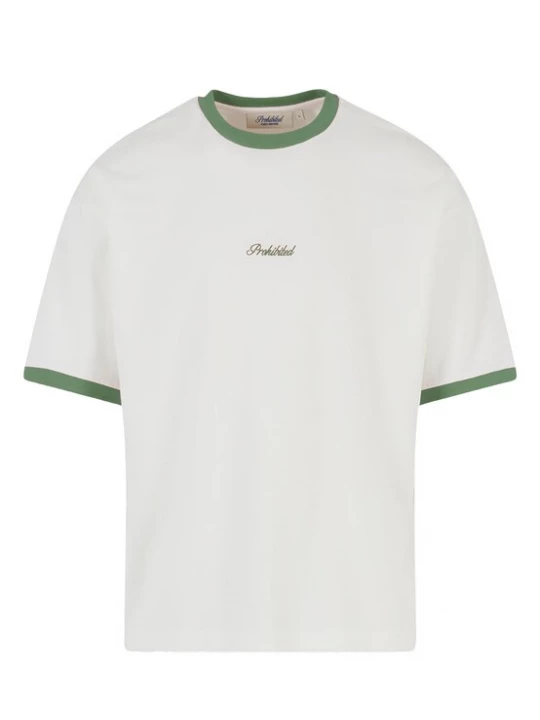 Foto van product Prohibited Shirt groen / wit