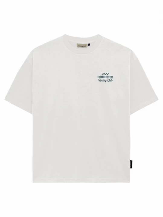 Foto van product Prohibited Shirt 'In A Rush' zwart / offwhite