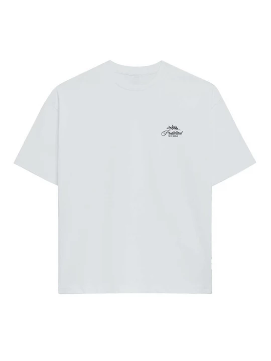Foto van product Prohibited Shirt 'Leaf' zwart / offwhite