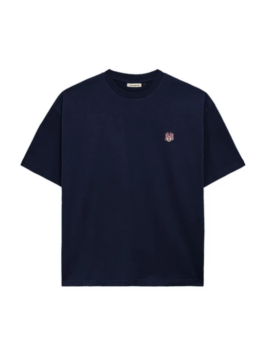 Foto van product Prohibited Shirt 'Office' donkerblauw / rosa / offwhite