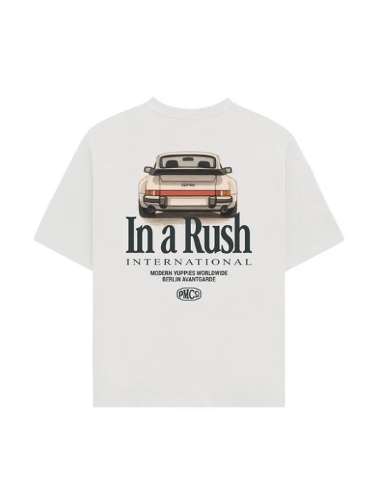 Foto van product Prohibited Shirt 'Oldtimer Race' beige / roestrood / zwart / offwhite