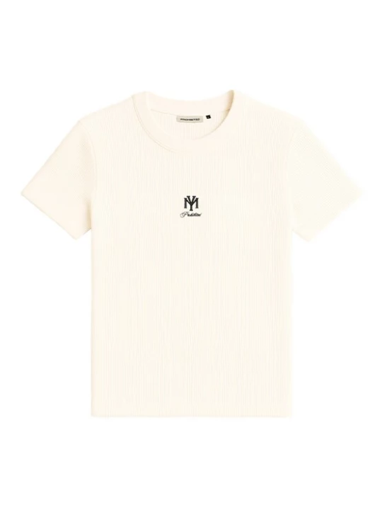 Foto van product Prohibited Shirt 'Outline' zwart / wolwit