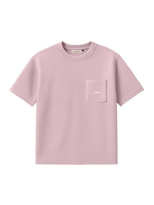 Foto van product Prohibited Shirt 'Seaside' mauve / wit