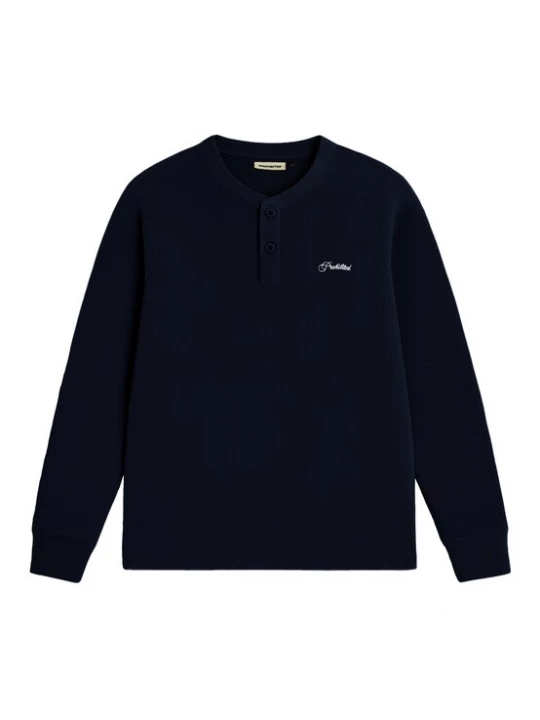 Foto van product Prohibited Shirt 'Terrace' donkerblauw