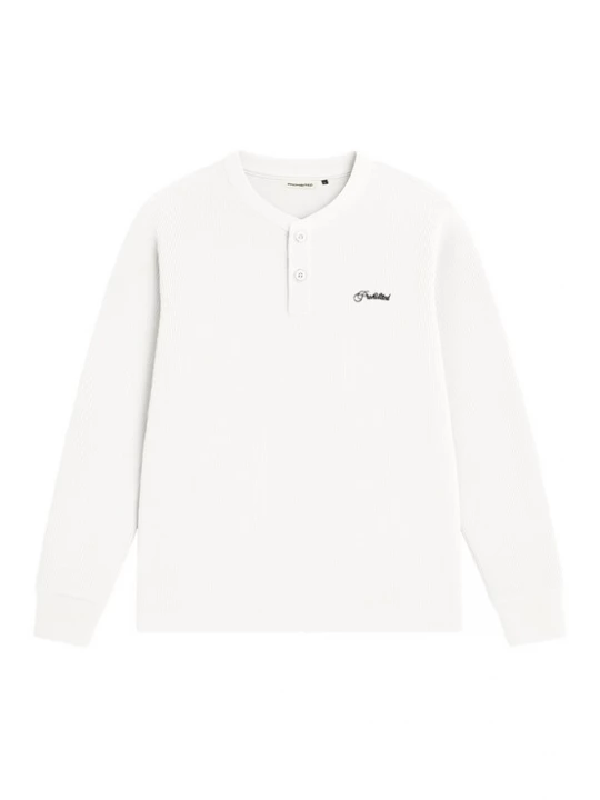 Foto van product Prohibited Shirt 'Terrace' wit