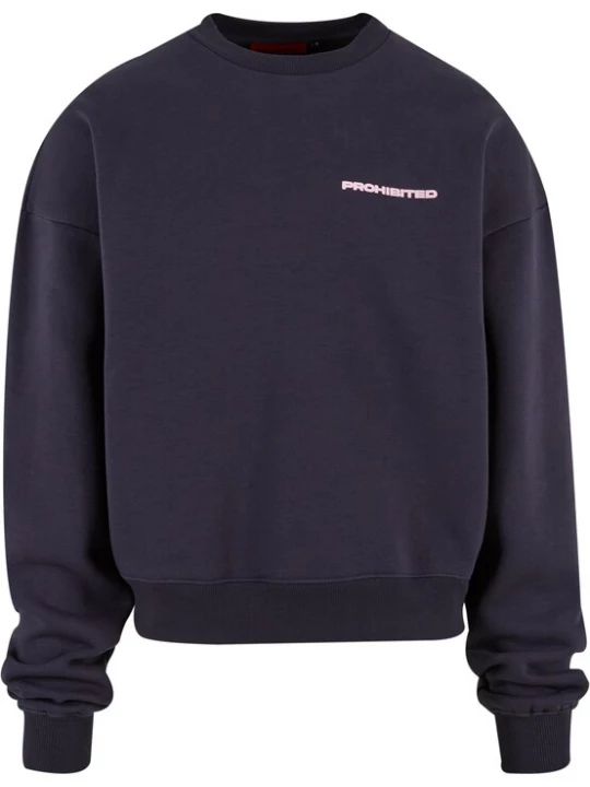 Foto van product Prohibited Sweatshirt antraciet / rosa