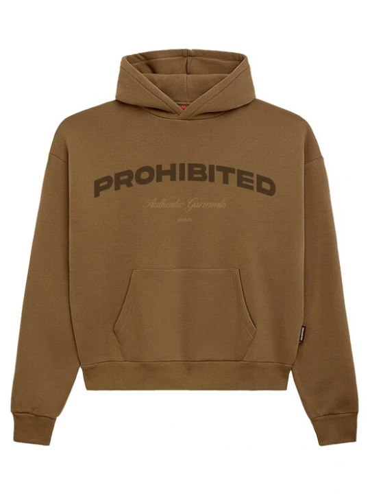 Foto van product Prohibited Sweatshirt beige / bruin / chocoladebruin