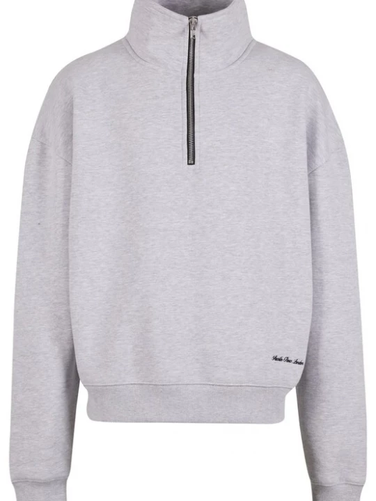 Foto van product Prohibited Sweatshirt 'Clapham' grijs gemêleerd / zwart