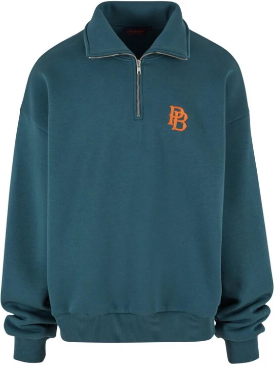 Foto van product Prohibited Sweatshirt donkerblauw / oranje