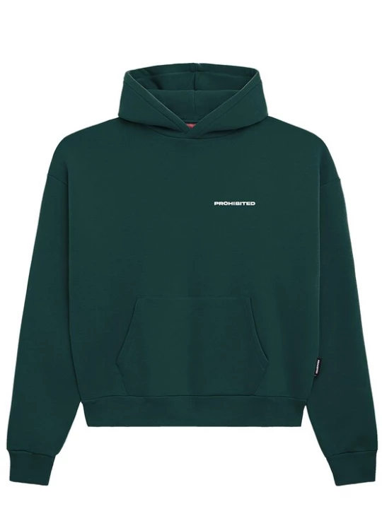 Foto van product Prohibited Sweatshirt donkergroen / wit
