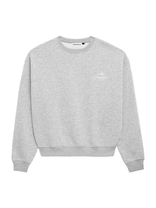 Foto van product Prohibited Sweatshirt 'Leaf' grijs / lichtgrijs