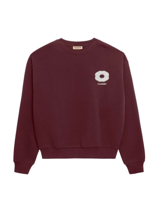 Foto van product Prohibited Sweatshirt 'Legacy' bessen / zilver / wit