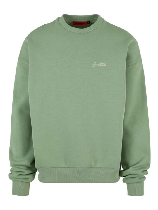 Foto van product Prohibited Sweatshirt lichtgrijs / groen