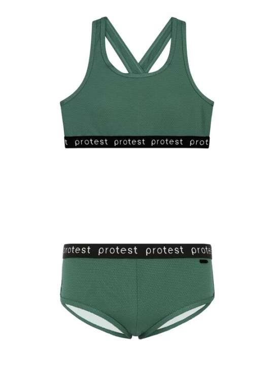 Foto van product PROTEST Bikini 'PRTBeau JR' donkergroen