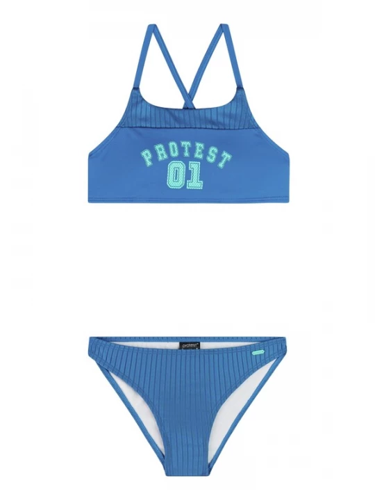 Foto van product PROTEST Bikini 'PRTWaw JR' blauw gemêleerd
