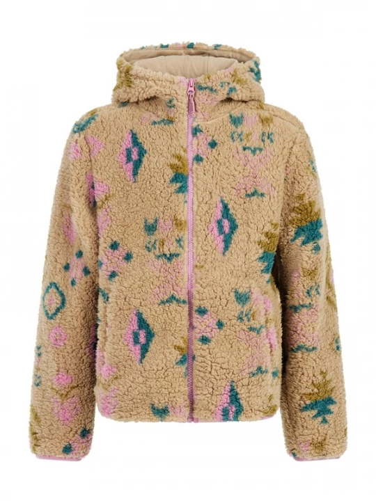 Foto van product PROTEST Fleece jas 'PRTEvelyn JR' pink