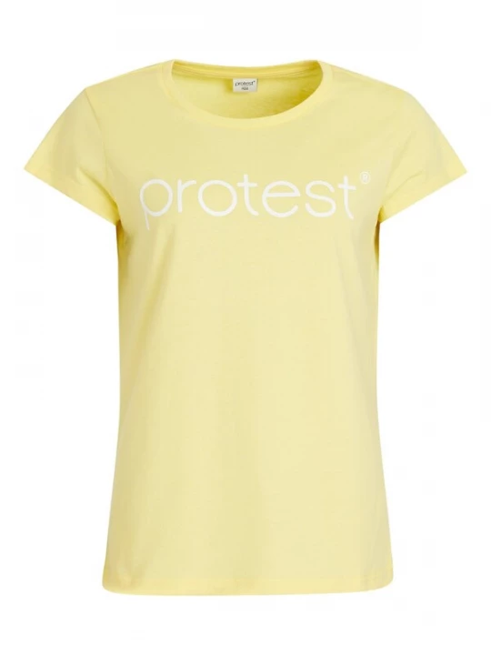 Foto van product PROTEST Shirt 'CLASSIC LOGO T-SHIRT' goudgeel