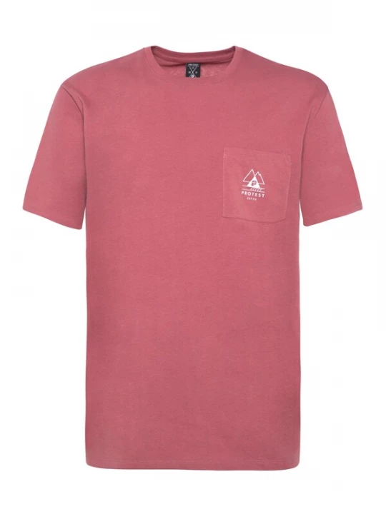 Foto van product PROTEST Shirt 'ISIAH' rood