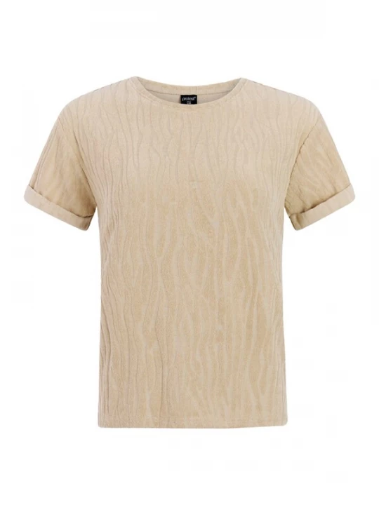 Foto van product PROTEST Shirt 'PRTDuo' bruin