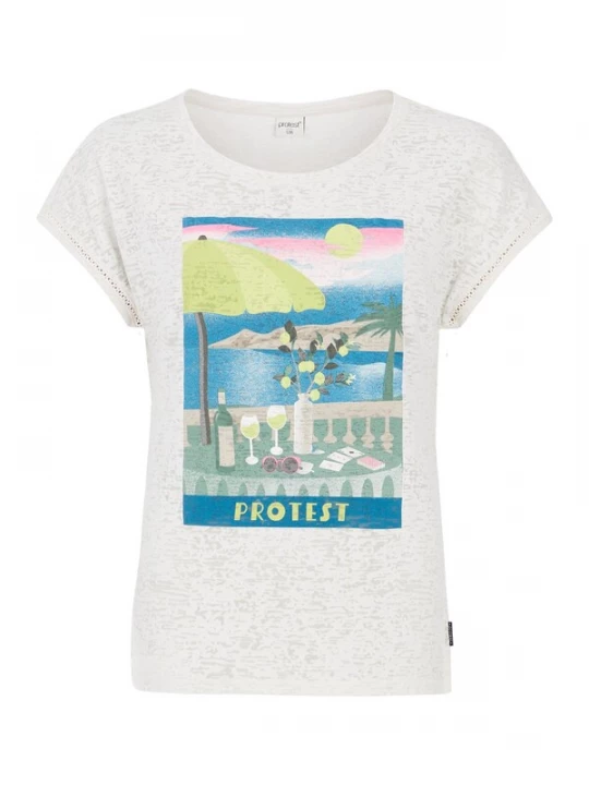 Foto van product PROTEST Shirt 'PRTElles 25' offwhite