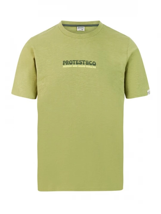 Foto van product PROTEST Shirt 'PRTEvina' groen gemêleerd